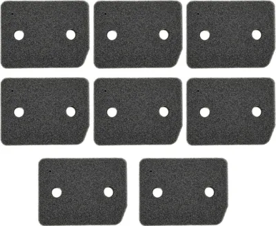 Produktbild von 8x Trade-Shop Sockelfilter / Schaumstoff-Filter / Schwammfilter kompatibel mit Miele TML840WP TMM440WP TMM640WP TMM840WP TMM843WP TMR600-40 TMR640WP