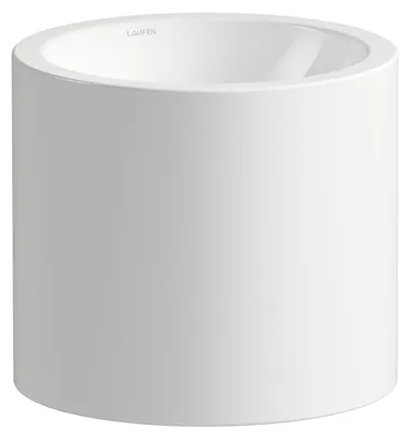 Image de LAUFEN FORM lavabo, rond, sans trou pour robinet, sans trop-plein, 329x347x290mm, blanc brillant, H515FM20001121