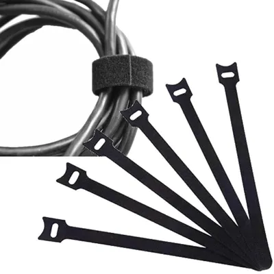Obrázek produktu pro Wobell Organizér na kabely na suchý zip 20 cm 6 ks