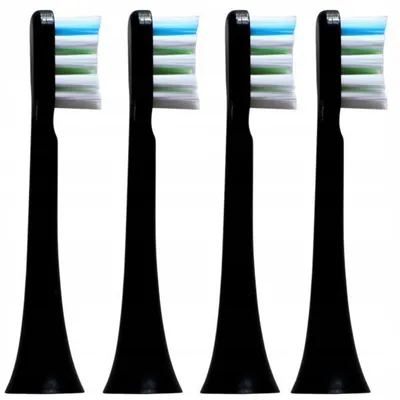 Obrázek produktu pro DentiLove Náhradní hlavice pro Xiaomi Soocas X3/X5/X3U, 4 ks, černá