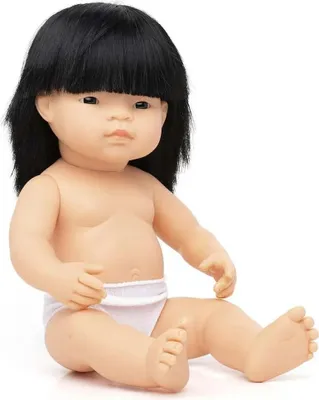 Image de Poupée Miniland fille asiatique 38cm Poupée jouet