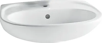 Produktbild von Vitra Norm Waschbecken 50cm breit mit Hygiene Glasur Keramik weiß 5079L003-1029
