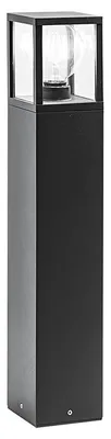 Zdjęcie produktu dla Słupek ogrodowy GALACT Anthracite E27 IP65 – odlew aluminiowy do oświetlenia zewnętrznego – Rossini Group