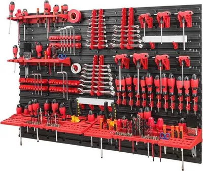 Image de Mur d'outils avec accessoires - Organise et monte facilement tes outils