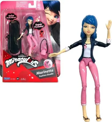Produktbild von BANDAI Miraculous Ladybug - 12 cm Minipuppe: Marinette