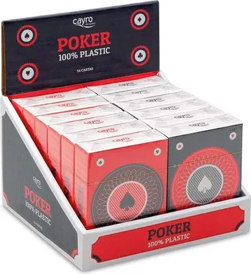 Produktbild von Poker-Spielkarten (55 Karten) Cayro