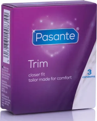 Zdjęcie produktu dla Prezerwatywy Pasante Trim Small - opakowanie 3 szt