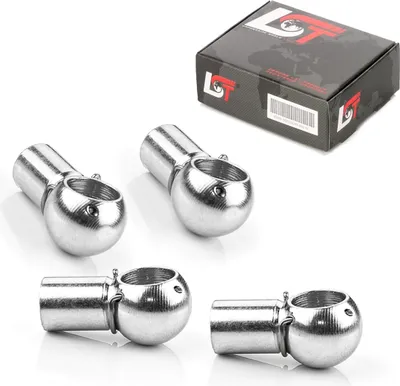 Produktbild von 4x Kugelpfanne Gasfeder Kugelkopfaufnahme M8 10mm für KIA HYUNDAI DAIHATSU