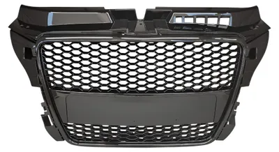 Produktbild von Kühlergrill schwarz glänzend für Audi A3 S3 8P 08-13 Facelift