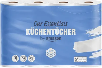 Produktbild von By Amazon, Küchenhandtuch, 4 Stück