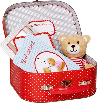 Produktbild von Spiegelburg Geschenkset Teddy im Köfferchen BabyGlück