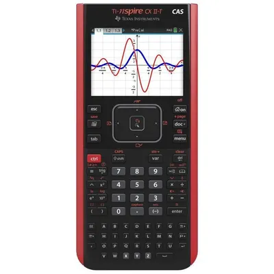 Produktbild von Texas Instruments TI 106-II, Tasche, Einfacher Taschenrechner, 2 Zeilen, Batterie/Solar, Blau, Weiß
