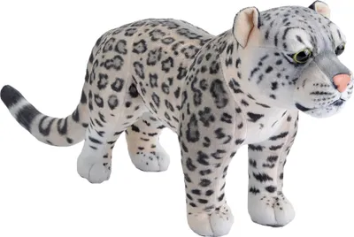Produktbild von Wild Republic - 25079 - Living Earth, Schneeleopard, Plüsch, stehend, 38cm