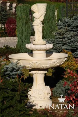 Produktbild von Springbrunnen Froschbrunnen Brunnen Steinbrunnen Gartenbrunnen Fontaine 170cm