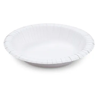 Produktbild von 100x BIONATURE PappschalenMix rund 480ml Ø20cm fettdicht weiß