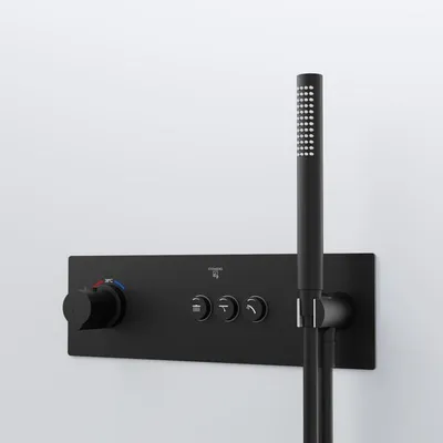 Productafbeelding van Steinberg Serie 390 inbouwthermostaat, 3/4", geschikt voor 3 verbruikers