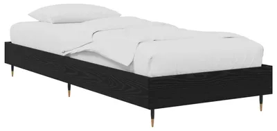 Immagine prodotto di Struttura del letto Rovere Nero 80 x 200 cm