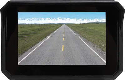 Obrázok produktu pre Motocyklová GPS navigácia 5 palcový vodotesný HD displej Pohodlné používanie WiFi dotykový displej GPS navigácie pre Carplay