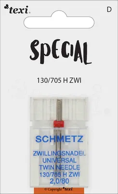Obrázek produktu pro Dvojjehla TEXI UNI TWIN 130/705 H ZWI NE 2,0 80