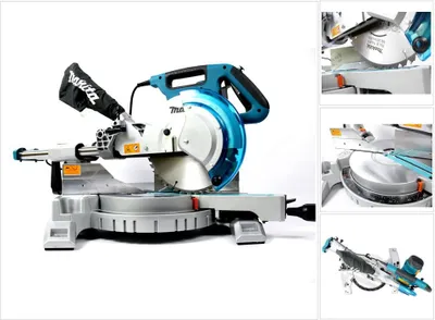 Zdjęcie produktu dla Makita LS1018L, 4300 RPM, Prąd przemienny, 1430 W, 825 mm, 536 mm, 633 mm