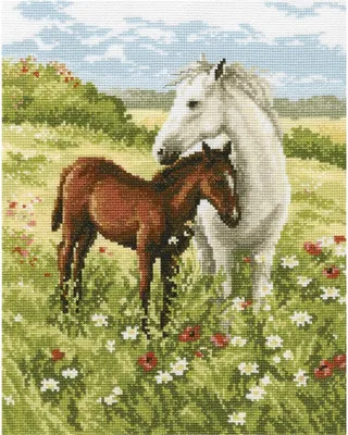 Immagine prodotto di Set per punto croce RTO "Tenerezza" M326, schema contato, 24x30 cm