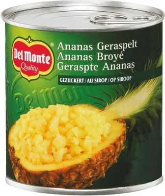 Immagine prodotto di Ananas grattugiato e zuccherato Del Monte in lattina 446ml 6 confezioni