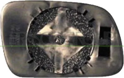 Produktbild von PRASCO Spiegelglas Außenspiegel Links passend für PEUGEOT 307 (3A/C) Beheizbar Blau Getönt Asphärisch PG4207514