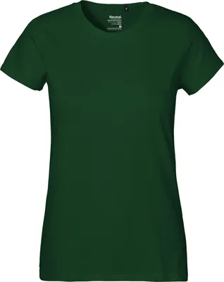 Produktbild von Neutral O80001 | Damen Classic T-Shirt / 100% Fairtrade Baumwolle - Farbe: Bottle Green - Größe: L