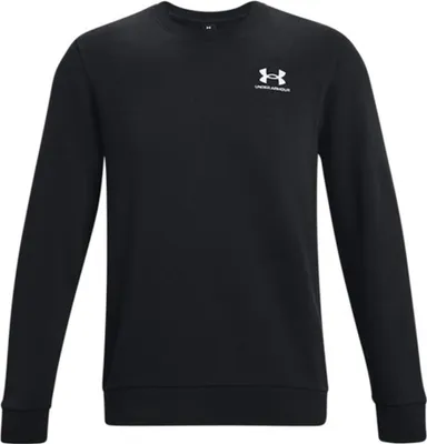 Produktbild von UNDER ARMOUR Essential Fleece Sweatshirt Herren 001 - black/white XS