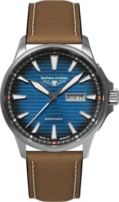 Produktbild von Bauhaus bauhaus Aviation Iron Annie 28623 Herren Automatikuhr