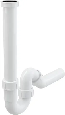Zdjęcie produktu dla Syfon Alcadrain do rur, z nakrętką przyłączeniową G 6/4" × DN 40