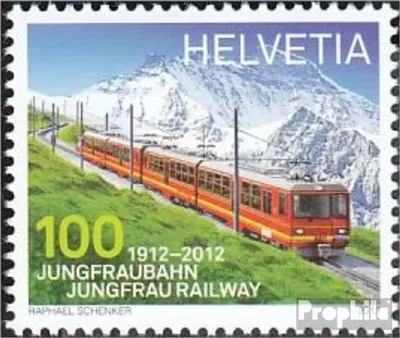 Produktbild von Briefmarken Schweiz 2012 Mi 2233 (kompl.Ausg.) gestempelt Jungfraubahn