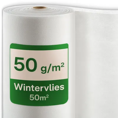 Obrázok produktu pre Zimná fletília pre rastliny, 50 g/m², na rolke, 50 m x 1 m