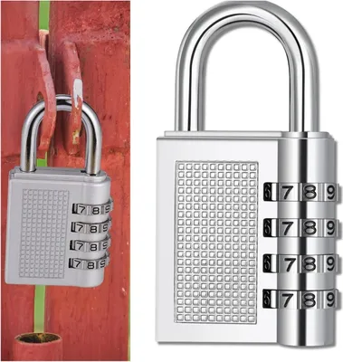 Immagine prodotto di EDIBAZZAR | Serratura a combinazione da 78 mm, metallo resistente