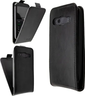 Zdjęcie produktu dla Pokrowiec ochronny dla Doro 1370 / 1372 Flip Cover w kolorze czarnym