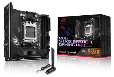 Immagine prodotto di Motherboard - ASUS - ROG STRIX B650E-I GAMING WIFI - AMD B650 - Mini ITX - DDR5 SDRAM