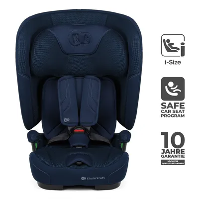Obrázok produktu pre Kinderkraft FIX2GO i-Size - Autokindersitz 76-150 cm - ISOFIX - SAFERIDE SENSOR - H-GUARD+ - EASY GROW - klapka - AIR FLOW - R129 - Navy