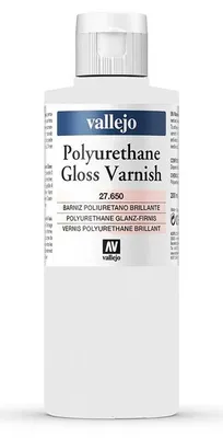 Obrázek produktu pro Vallejo Lesklý akrylát-polyuretanový lak 200 ml 27650