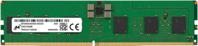 Image de Micron - DDR5 - Module - 16 Go - DIMM 288-PIN - 5600 MHz / PC5-44800 - CL46 - 1.1 V - 1.1 V - registriert - ECC