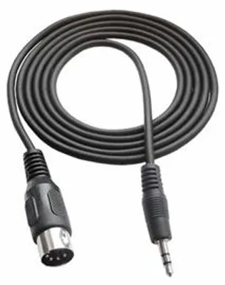 Obrázek produktu pro Kabel DIN-JACK 3.5mm 1,2m černý
