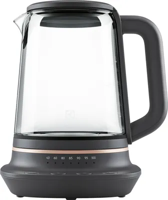 Produktbild von Electrolux E7GK1-8BP, 1,7 l, 2000 W, Schwarz, Kupfer, Regelbare Temperatur, Wasserstandsanzeige, Drahtlos