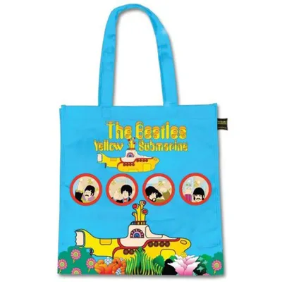 Produktbild von The Beatles - Tragetasche "Yellow Submarine" RO10135 (Einheitsgröße) (Bunt)