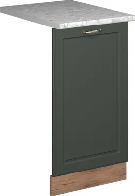 Obrázek produktu pro Čelní panel myčky Vicco Fame-Line Zelená zlatá země 45 cm s pracovní deskou, Model 55301