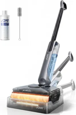 Produktbild von JONR 20000 Pa H2 PRO Nass-Trockensauger, Innovatives Geruchsfreies Design, Heißwasser-Reinigung,1500ml Extra großer Wassertank mit 180° Flachliegend