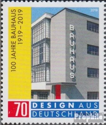 Produktbild von Briefmarken BRD (BR.Deutschland) 2019 Mi 3453 (kompl.Ausg.) postfrisch 100 Jahre Bauhaus