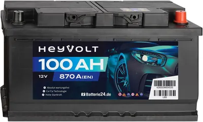 Produktbild von HeyVolt Start Autobatterie 12V 100Ah