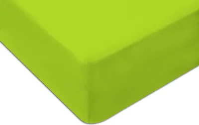 Zdjęcie produktu dla Prześcieradło Jersey 220x200 z gumką jasno zielone