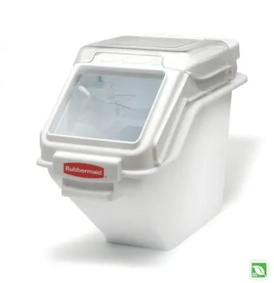 Produktbild von Rubbermaid ProSave 9G57, Behälter, Rechteckig, 20,4 l, Transparent, Weiß, Polypropylen (PP), 22,7 kg
