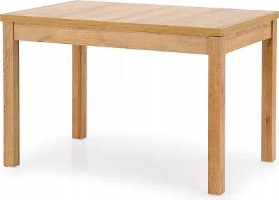 Produktbild von Esstisch Ausziehbar - 120-160 cm Lange - Eiche Artisan - Rechteckig - Für 4–6 Personen - Küchentisch - Holztisch für Esszimmer