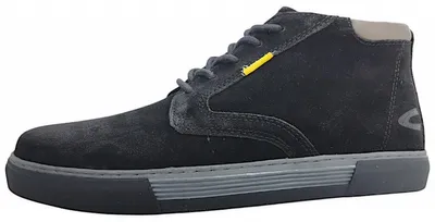 Image de Camel Active : Bottines à lacets pour hommes, couleur noire, style décontracté